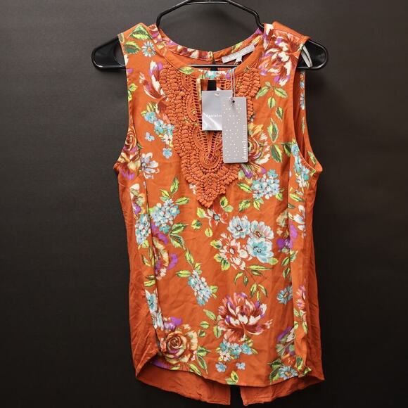 Daniel Rainn NWT Size M Cinnamon Tank Top Sleeveless Tunic - Picture 1 of 11